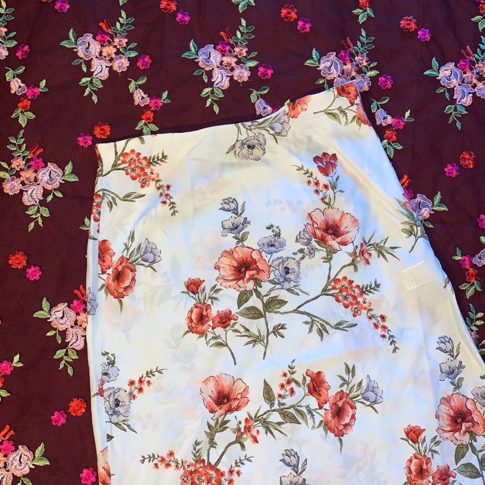 F21 MIDI SKIRT